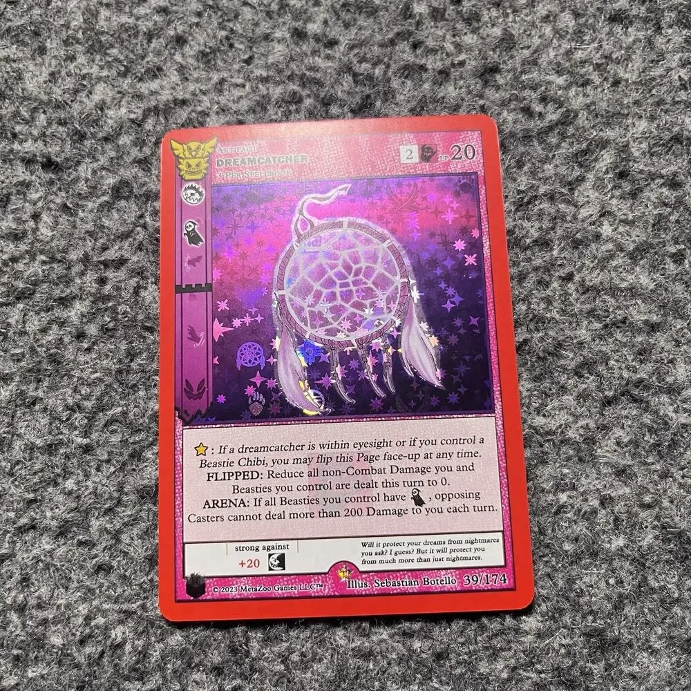 MetaZoo Native Dreamcatcher 39/174 Big Box Full Holo Foil Card NM